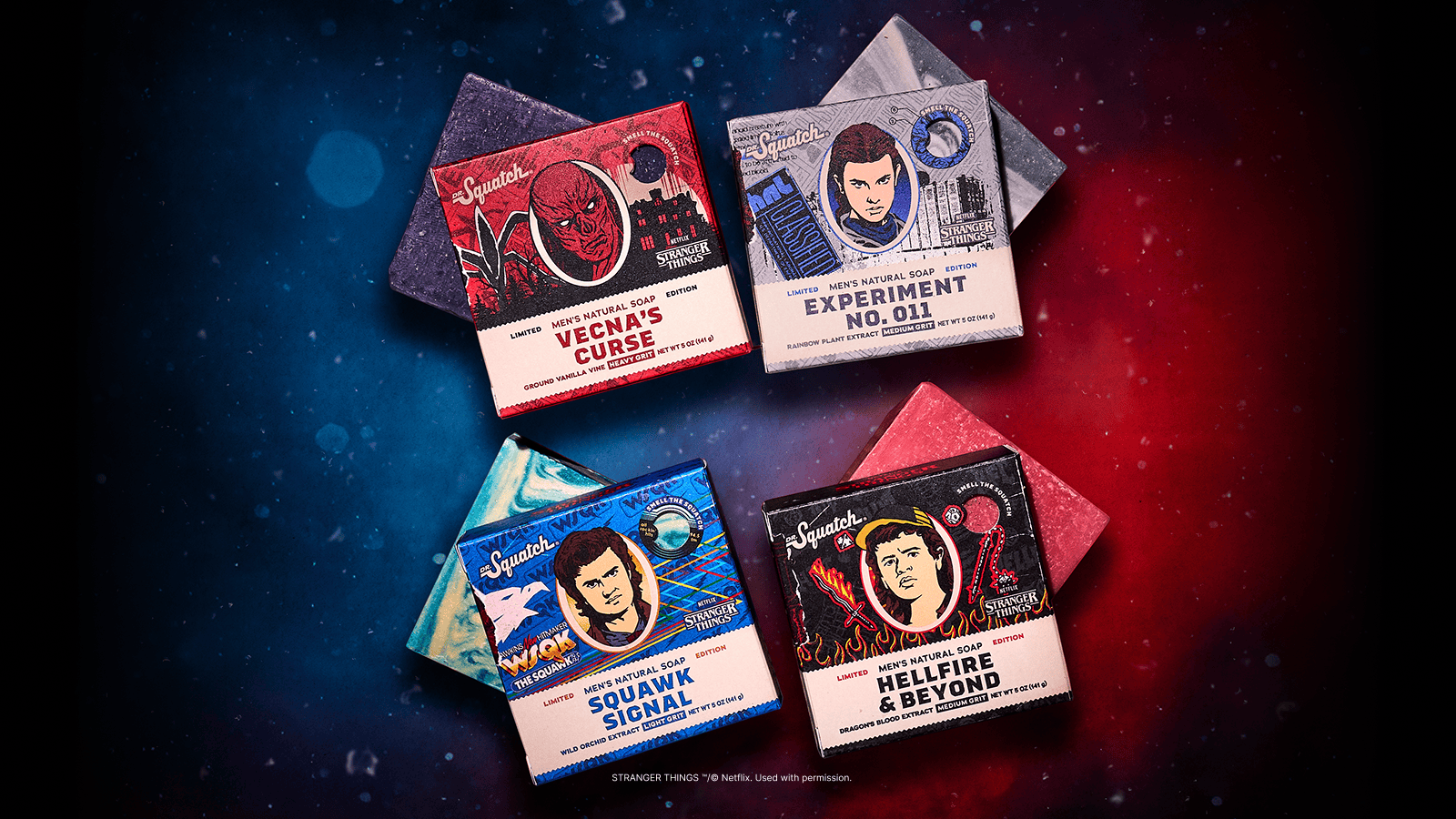Stranger Things 4-Pack - Daily Clean