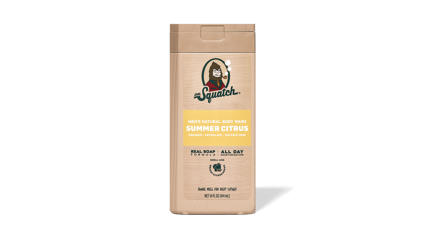 14 oz Summer Citrus Body Wash - Rugged Morning Lather