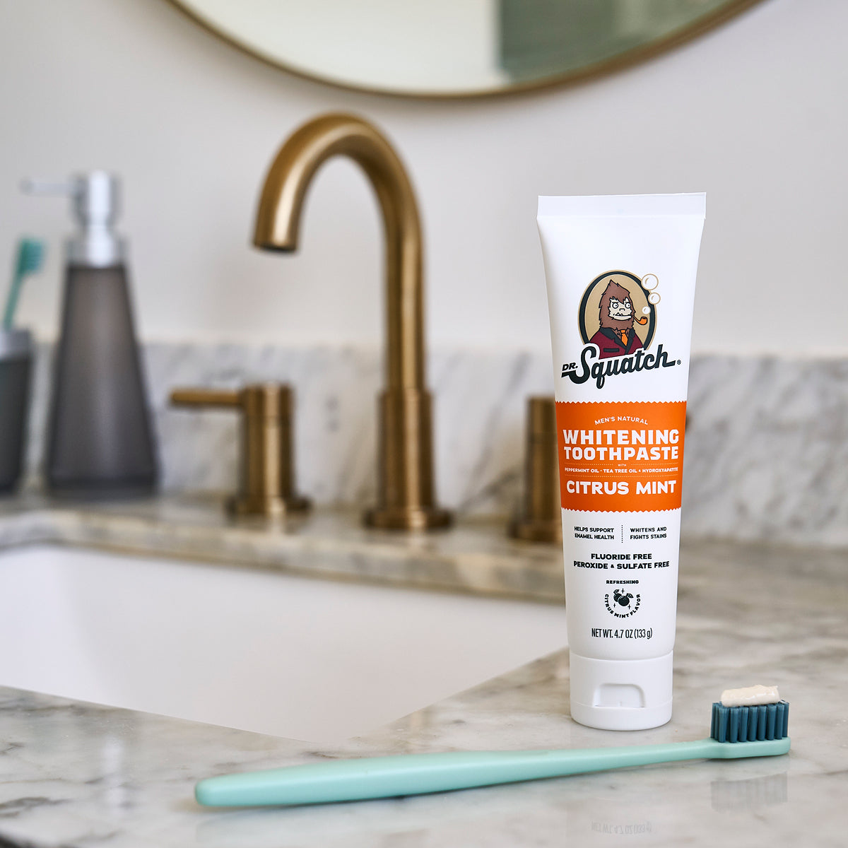 Citrus Mint Whitening Toothpaste - Bright Active Use