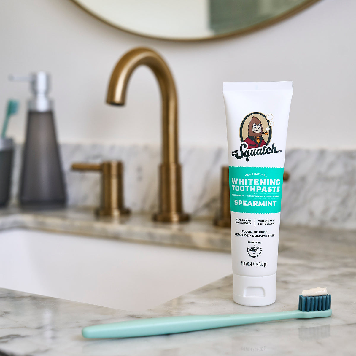 Spearmint Whitening Toothpaste - Mint Care