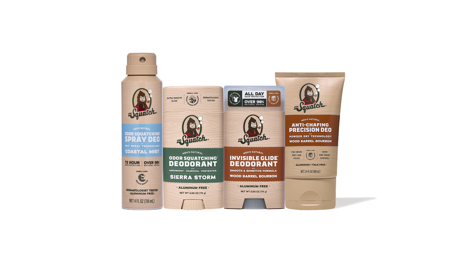 Deodorant Discovery Set - Bright Outdoor Choice