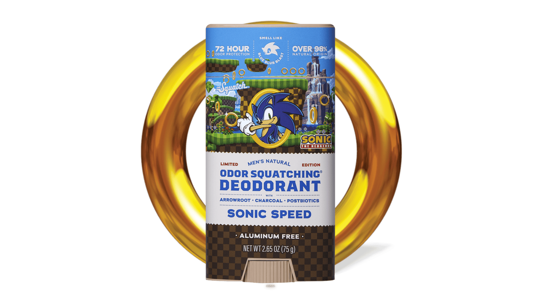 Sonic Speed Deodorant - Rich Clean