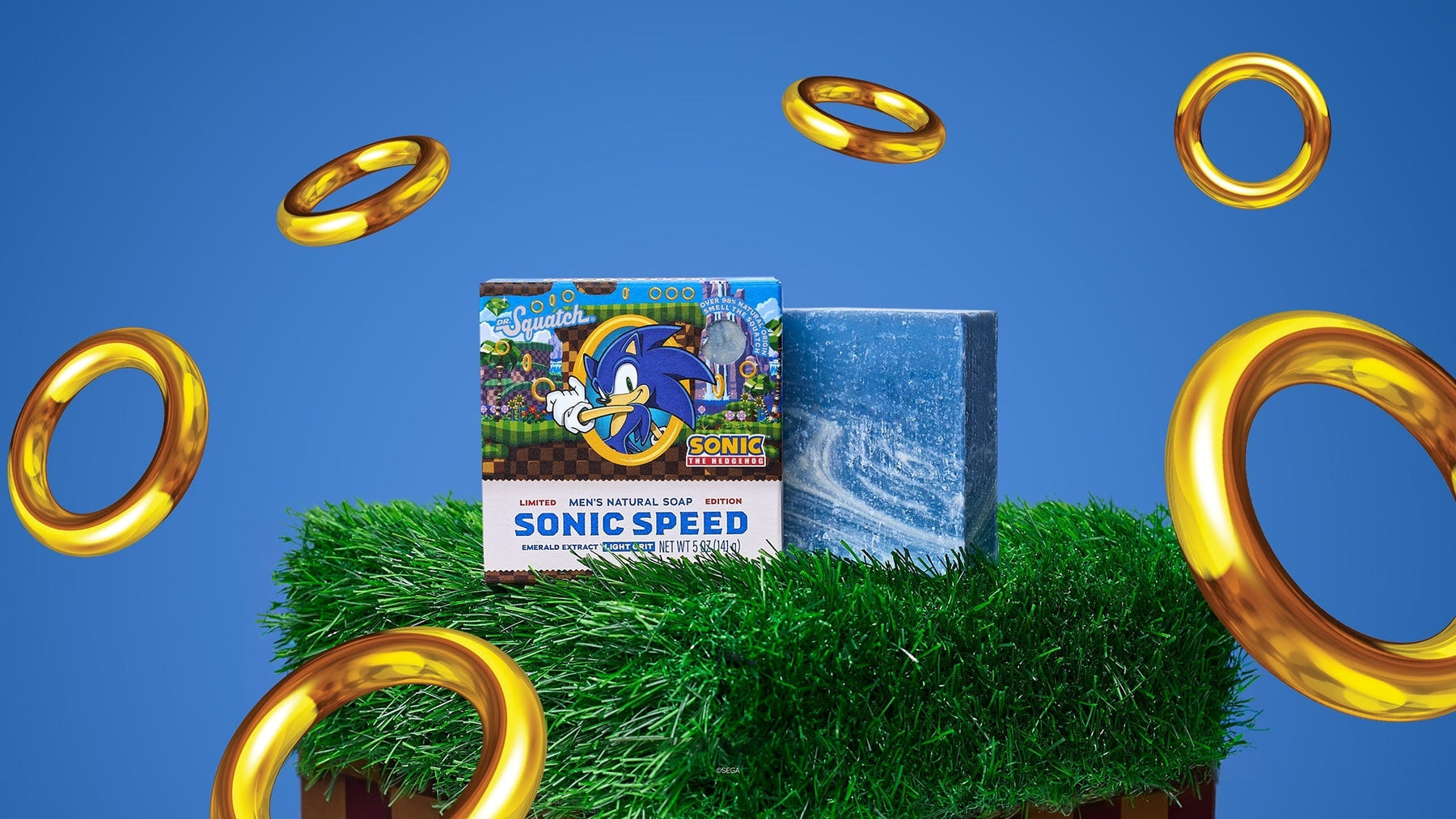 Sonic Speed Bar Soap - Classic Trail Clean