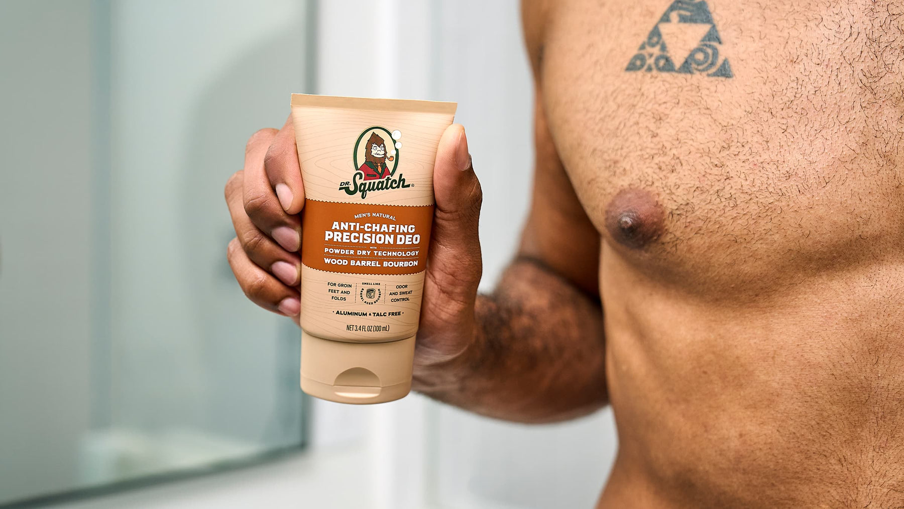 Wood Barrel Bourbon Precision Deo - Active Guard