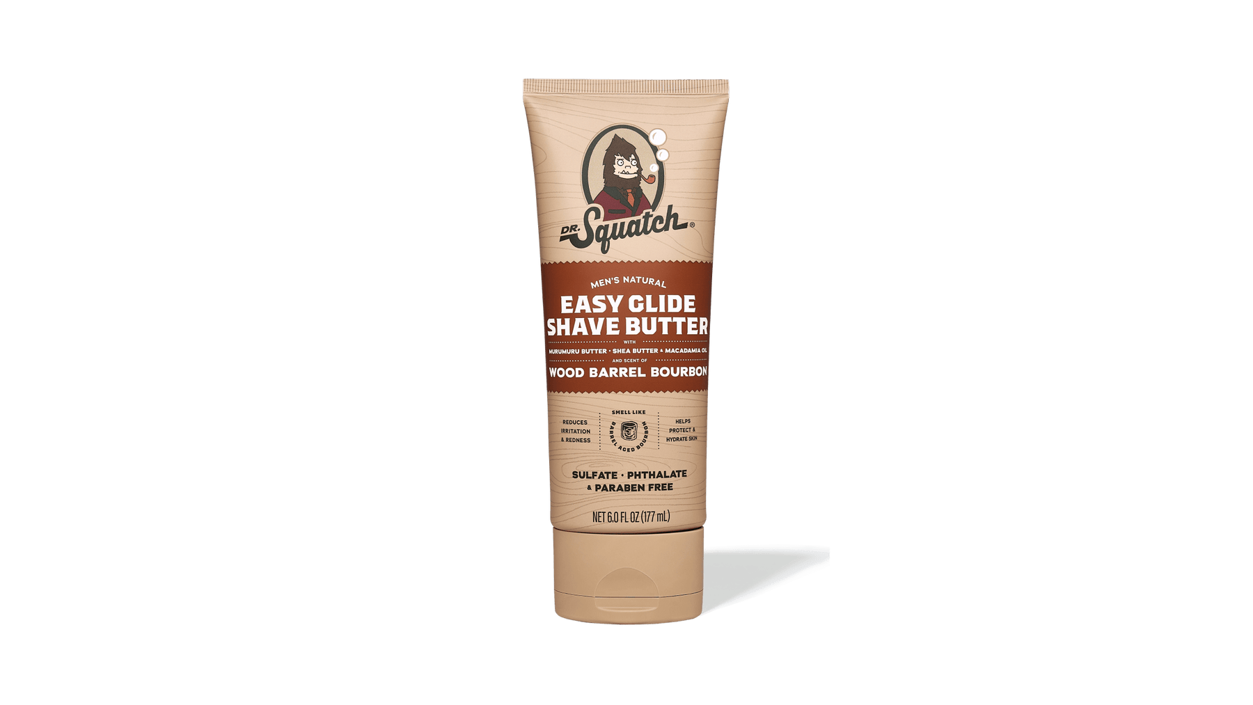 Easy Glide Shave Butter Wood Barrel Bourbon - Active Trail Lather