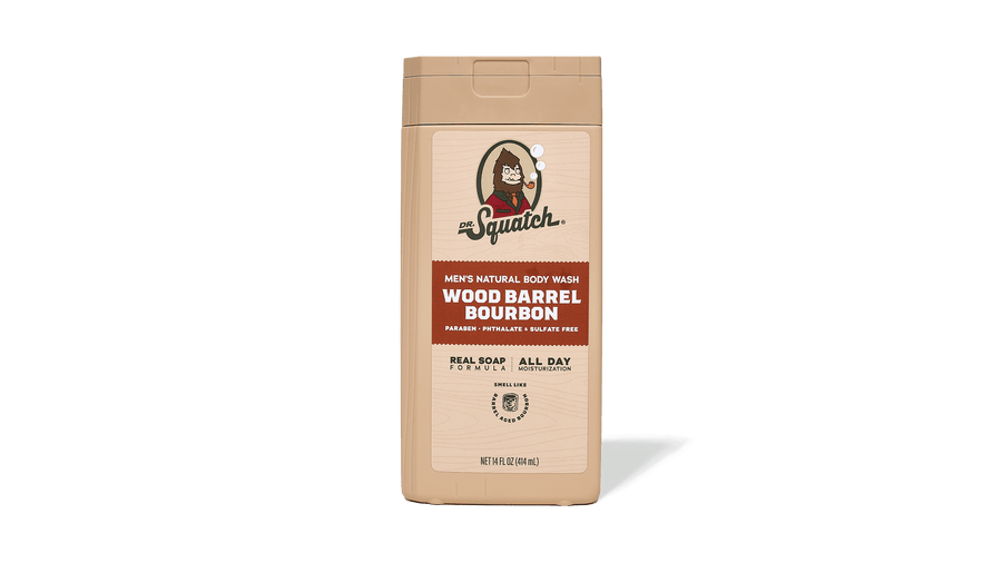 14 oz Wood Barrel Bourbon Body Wash - Cozy Care
