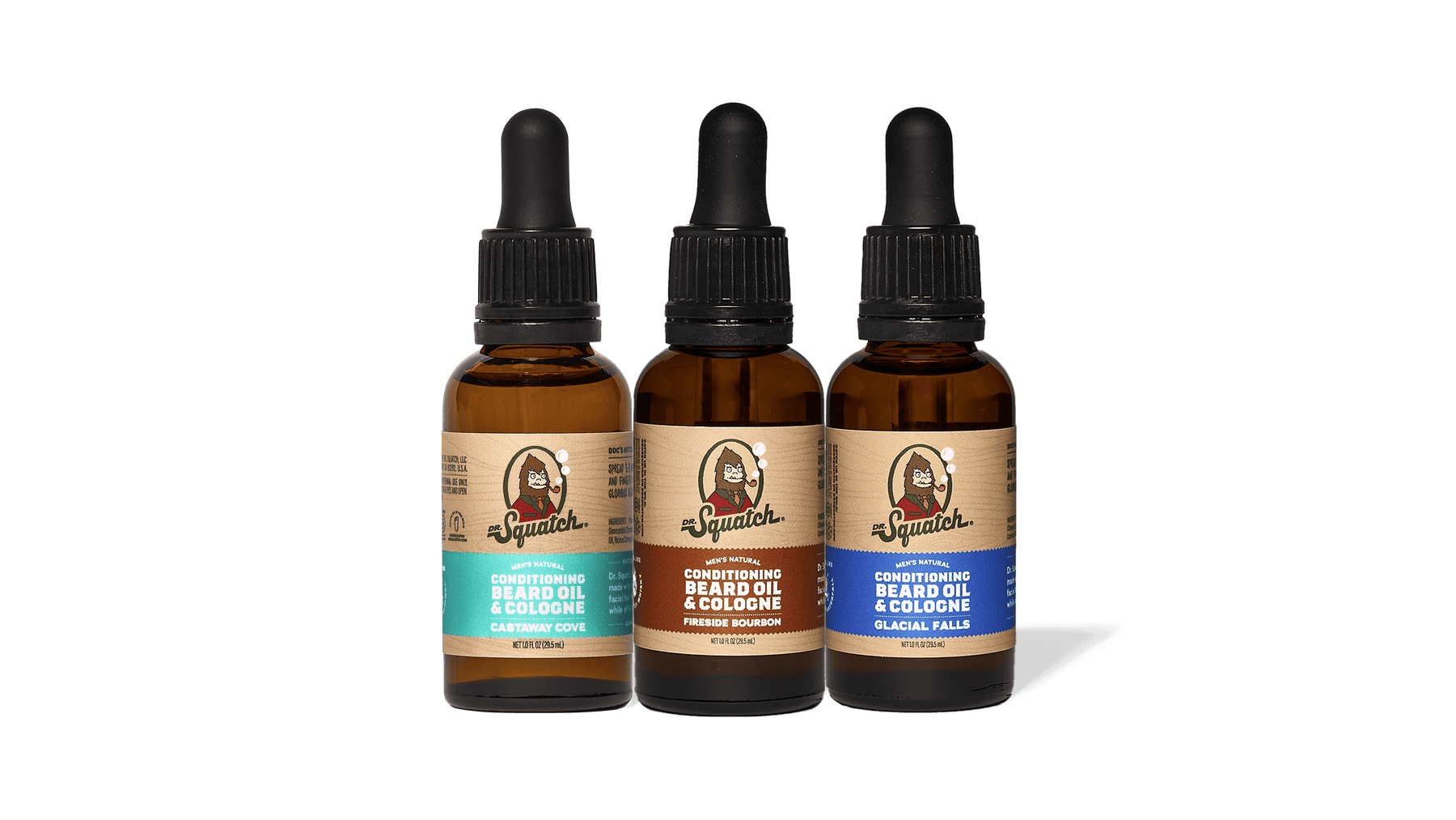 Beard Oil 3-Pack - Easy Gift Choice