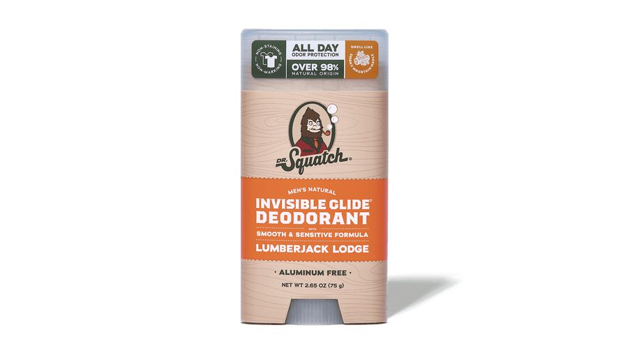 Lumberjack Lodge Invisible Glide Deodorant - Active Travel Carry